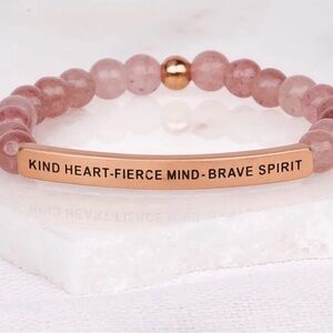 Inspiration Co Bracelet with Inspirational Message